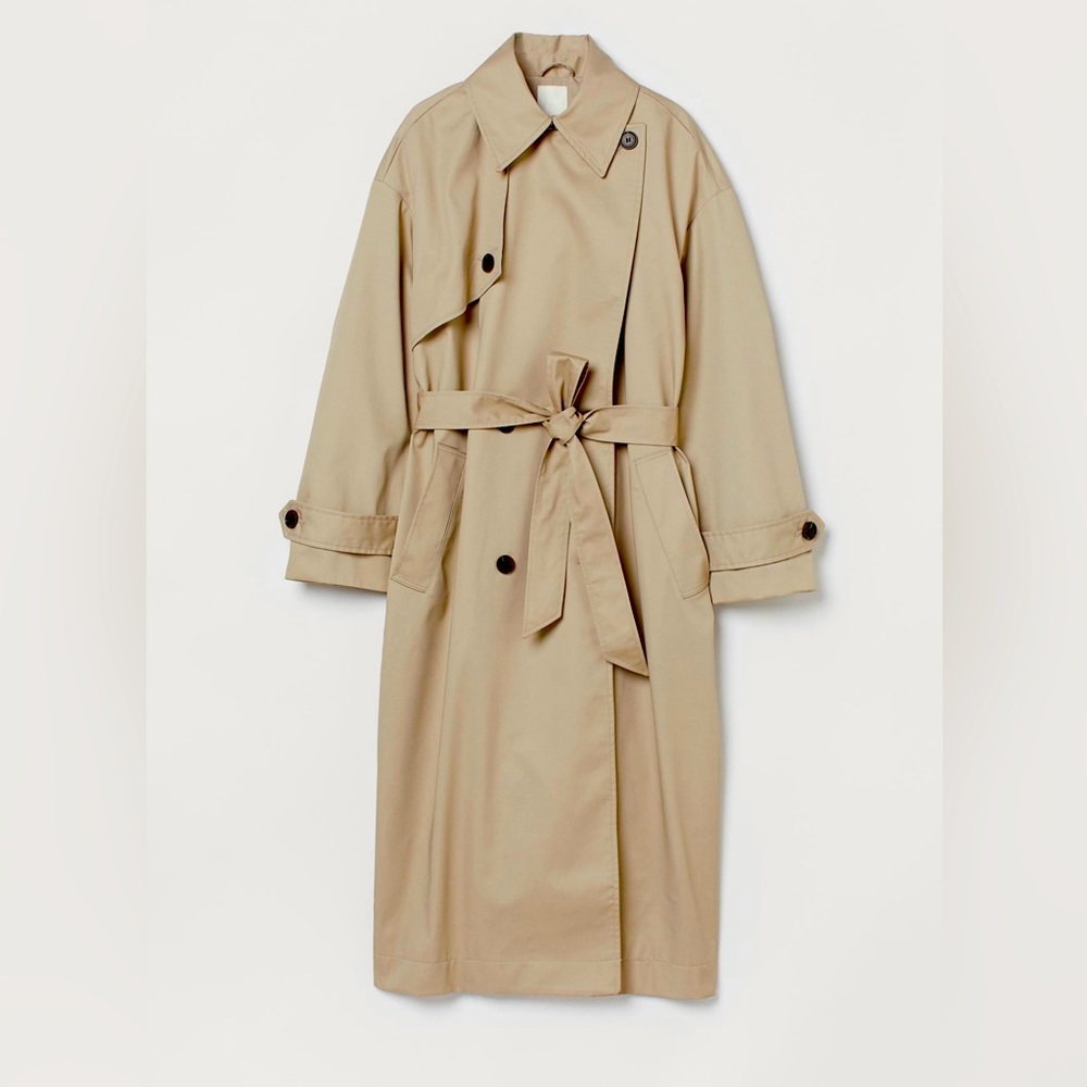 H&M oversized trench NWT XL